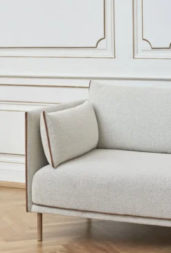 HAY Silhouette soffa 2-sits, Coda 100/Silk, cognac - oljad ek