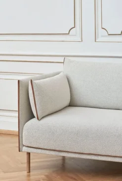 HAY Silhouette soffa 3-sits, Coda 100/Silk, cognac - oljad ek