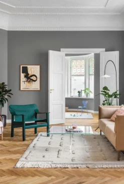 HAY Silhouette soffa 3-sits, Linara 142/Silk, cognac - oljad ek