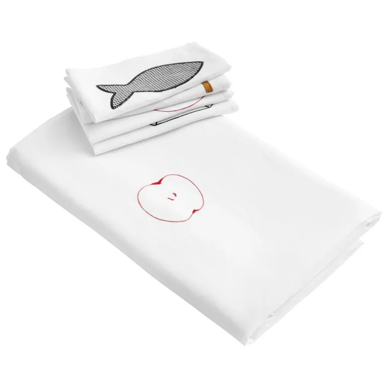 HAY Sobremesa duk, 140 x 300 cm, vit