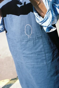 HAY Sobremesa förkläde, mörkblått