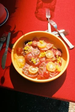 HAY Sobremesa serveringsskål, L, gul