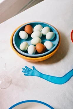 HAY Sobremesa serveringsskål, L, gul