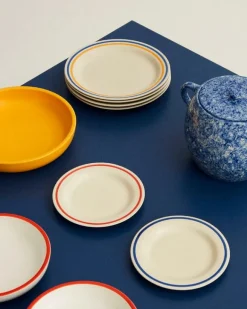 HAY Sobremesa tallrik, 2 st, 18,5 cm, blå