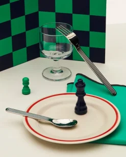 HAY Sobremesa tallrik, 2 st, 18,5 cm, röd