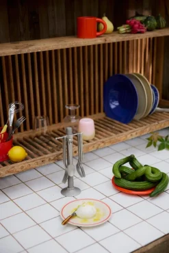 HAY Sobremesa tallrik, 2 st, 18,5 cm, röd