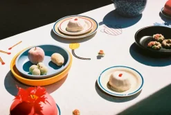 HAY Sobremesa tallrik, 2 st, 18,5 cm, röd