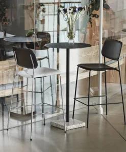 HAY Soft Edge 95 barstol, 75 cm, svart