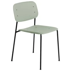 HAY Soft Edge 40 stol, svart - dusty green