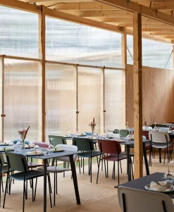 HAY Soft Edge 40 stol, svart - soft grey