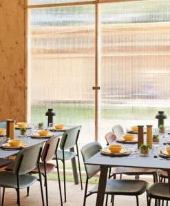 HAY Soft Edge 40 stol, svart - soft grey