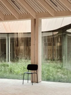 HAY Soft Edge 40 stol, svart - soft black