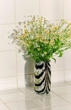 HAY Splash vas, ”polokrage”, XS, kaffe – vit