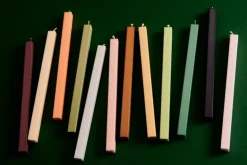 HAY Square ljus, 4-pack, mörk