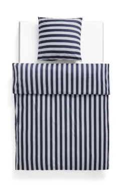 HAY Été örngott, midnattsblå - ljusgrå