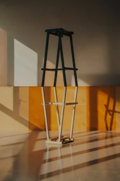 HAY Taburete 8, barstol, hög, 75 cm, eggshell - lackad ek