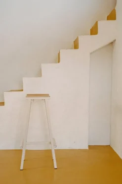 HAY Taburete 8, barstol, hög, 75 cm, eggshell - lackad ek