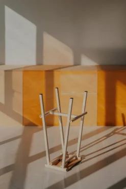 HAY Taburete 8, barstol, hög, 75 cm, eggshell - lackad ek