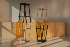 HAY Taburete 8, barstol, hög, 75 cm, svart - svart ek