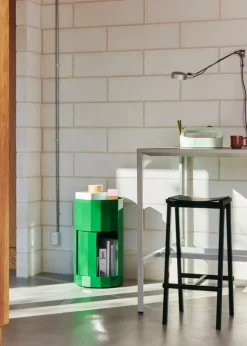 HAY Taburete 8, barstol, hög, 75 cm, svart - svart ek