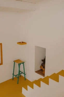 HAY Taburete 8, barstol, hög, 75 cm, soft jade - lackad ek