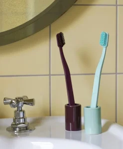 HAY Tann tandborste, burgundy