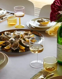 HAY Tint vinglas, 2-pack, rosa - gult