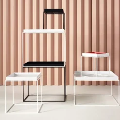 HAY Tray bord, rektangulärt, svart