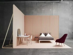 HAY Tray litet kvadratiskt brickbord, svart