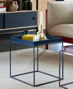 HAY Tray medium kvadratiskt brickbord, deep blue