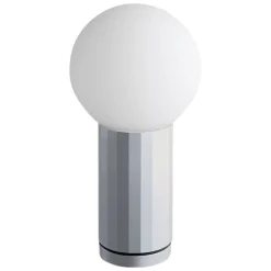 HAY Turn On bordslampa, aluminium
