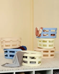 HAY Tvättkorg S, ljusgul