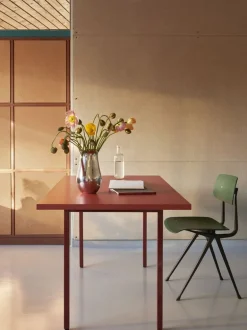 HAY Two-Colour bord, 200 x 90 cm, mörkröd - röd