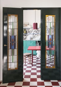 HAY Two-Colour bord, 240 x 90 cm, vinröd - röd