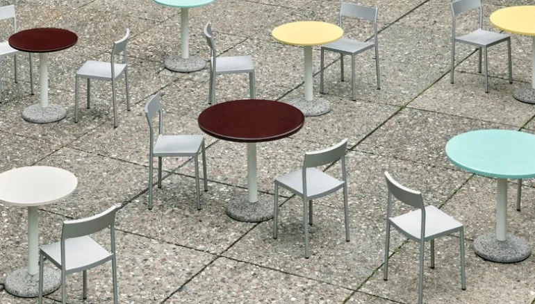 HAY Type stol, silvergrå