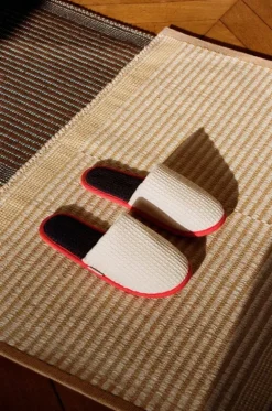 HAY Waffle tofflor, one size, krämmulti