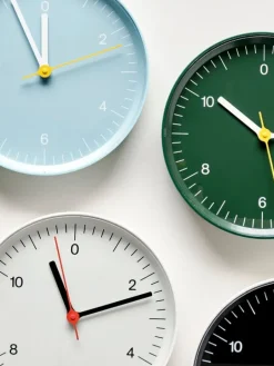 HAY Wall Clock, svart