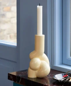 HAY W&S Soft ljusstake, soft yellow