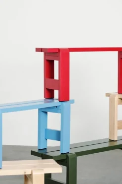 HAY Weekday bänk, 111 x 23 cm, lackad furu