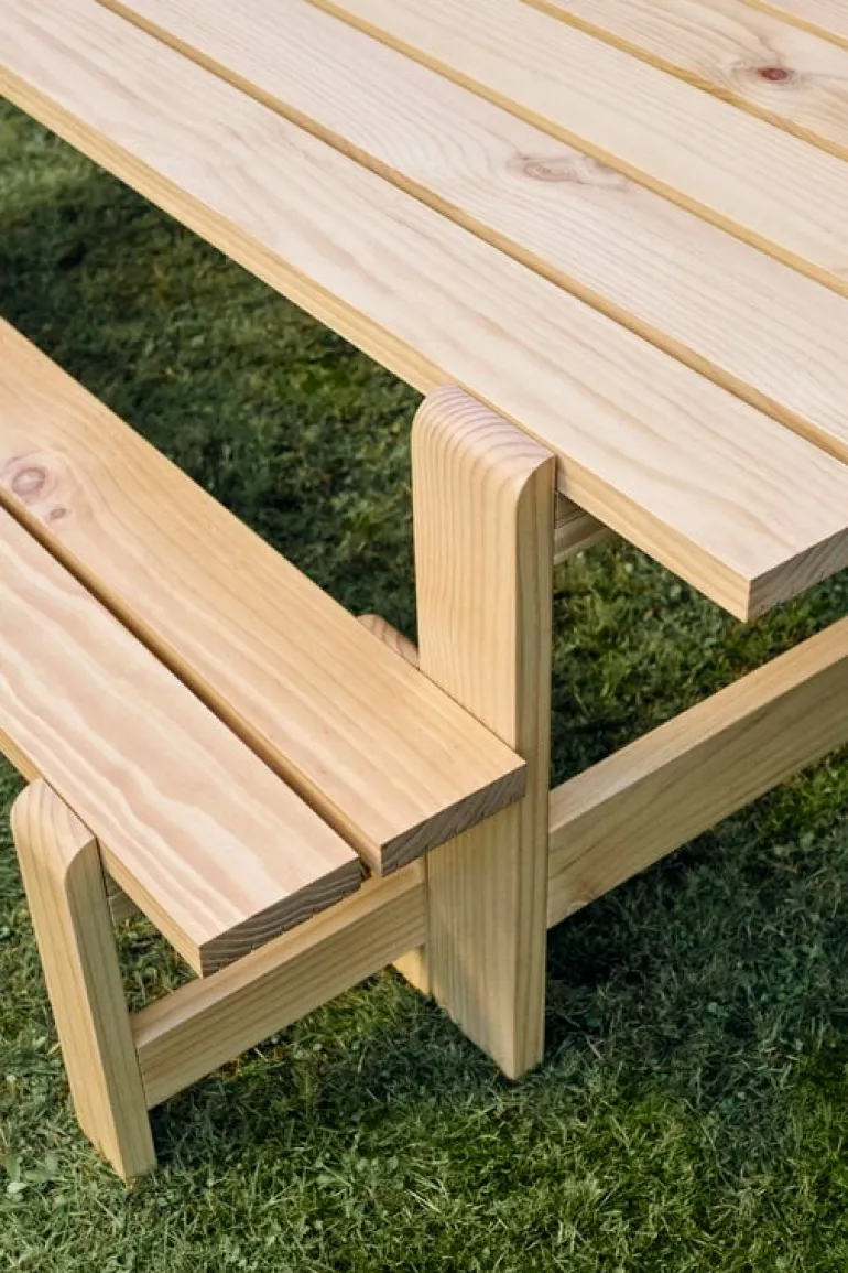 HAY Weekday bord, 230 x 83 cm, lackad furu