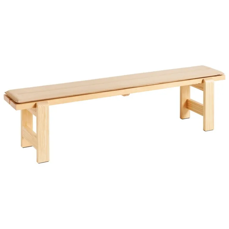 HAY Weekday dyna för bänk, 190 x 32 cm, beige