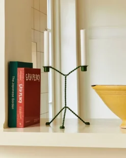 HAY Wire ljusstake, grön