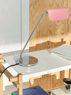 HAY Woody Column 2.0 hylla, låg, såpad ek - mandelvit stål