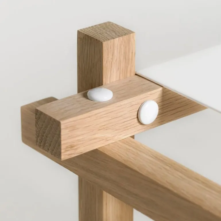 HAY Woody hög hylla, vit