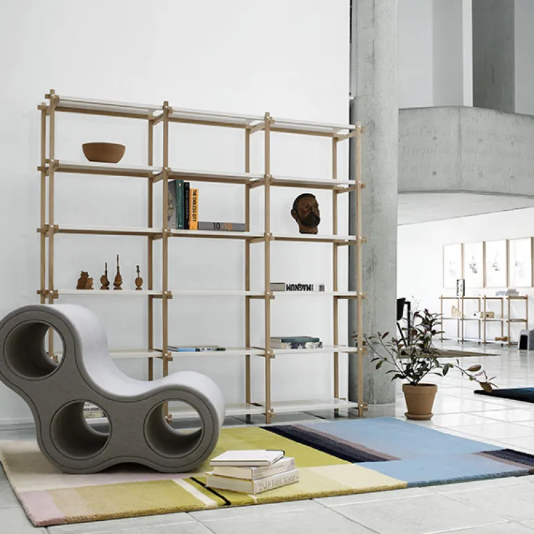 HAY Woody hög hylla, vit