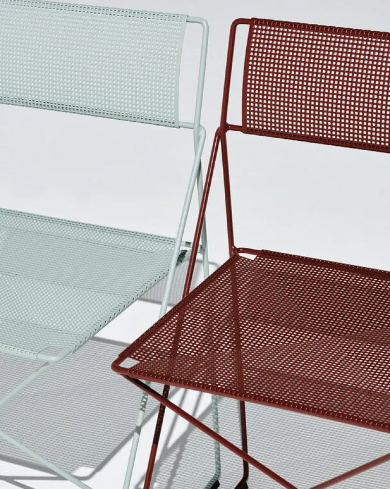 HAY X-Line stol, järnröd