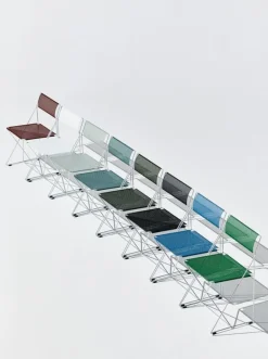 HAY X-Line stol, varm förzinkning - höstgrön