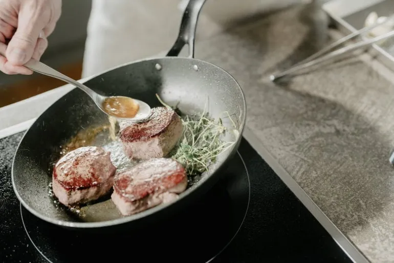 Heirol Blacksteel Pro, stekpanna, 28 cm