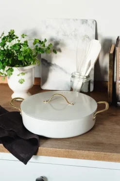 Heirol Royal Pearl stekspade/slev, 27 cm, silikon