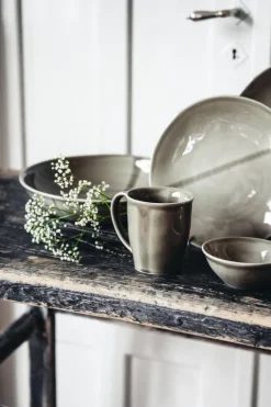 Heirol Smooth skål, 28 cm, oliv